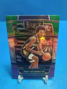 TREY MURPHY III 2021-22 PANINI SELECT TRI-COLOR PRIZM ROOKIE #46 PELICANS - Picture 1 of 4