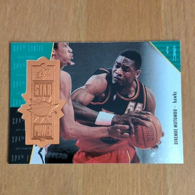 Dikembe Mutombo 1998-99 SPX Finite #103 1770/5400 - Image 1 of 2