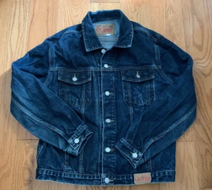 Vintage 90s Guess Denim Made in USA Trucker Jacket Size XL - Picture 1 of 8