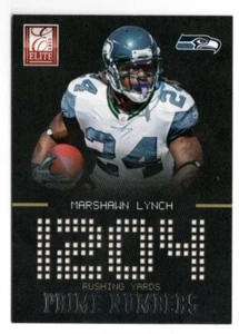 Marshawn Lynch 2012 Elite Prime Numbers #16 (342/999) - Picture 1 of 2