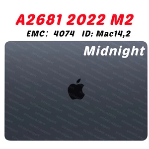 661-25800 LCD Screen Display Assembly Midnight for MacBook Air 13" M2 A2681 2022 - Picture 1 of 6