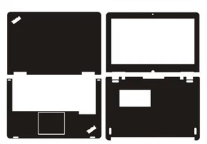 Laptop Włókno węglowe Naklejka Skin Cover do 2013 Lenovo ThinkPad S1 Yoga 12 12,5" - Zdjęcie 1 z 32