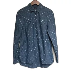 Tommy Hilfiger Polka Dot Blouse NWT Size Small - Picture 1 of 15
