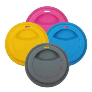 1-100 Pack | Reusable Silicone Leakproof Cup Lid Cover Tea Coffee Seal Lid Cover - Imagen 1 de 1