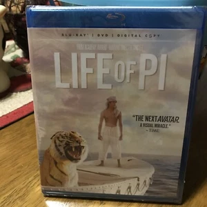 Life of Pi (Blu Ray/DVD Combo 2013 2-Disc Set) Ang Lee Brand New! - Picture 1 of 6