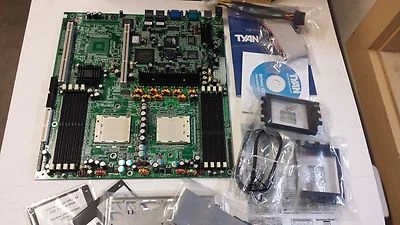 Tyan S2881 S2881G2NR Thunder K8SR Dual socket 904 AMD8000  8 DDR slot, PCI-X   - Image 1 of 4