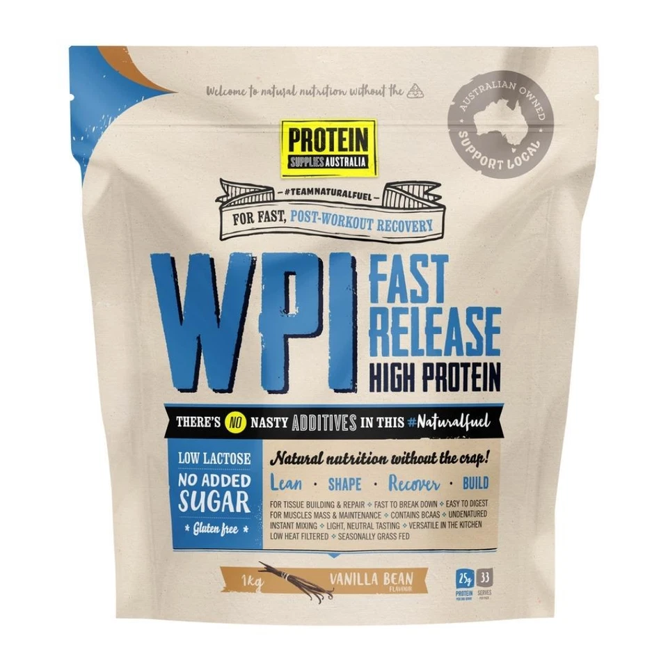 3 X PSA Whey Protein Isolate Pure WPI 1kg