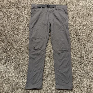 Wrangler Men's Grey All Terrain Gear Pants 38x32 Outdoor Hiking Trail Stretch - Picture 1 of 6