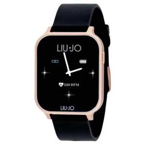Smartwatch Donna LIU JO LUXURY VOICE ENERGY SWLJ119 Silicone Nero Rosè - Imagen 1 de 2