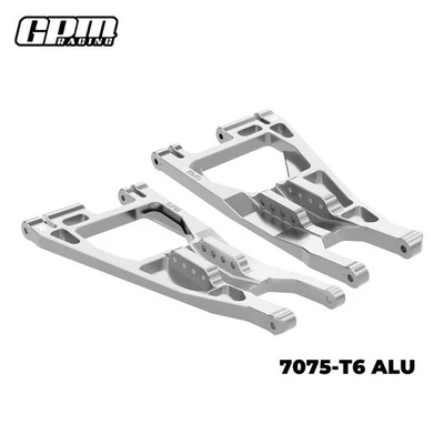 GPM 7075 Alloy Front Lower Suspension Arms For TRAXXAS 1/6 Funco Pro Sand Car 8S - Image 1 of 4