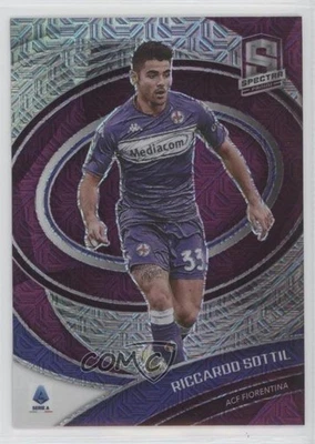 2021 Chronicles Base Premier League Spectra Purple Mojo Prizm Yves Bissouma #250 - Image 1 of 2