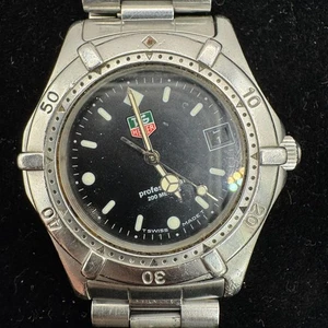 TAG Heuer 962.006R Professional 2000 Quartz Men’s Watch 38mm Steel - Used - Picture 1 of 11