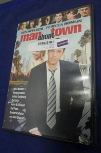 VINTAGE BLOCKBUSTER CASE BROKEN DVD 2006 MAN ABOUT TOWN BEN AFFLECK REBECA ROMJN - Imagen 1 de 20