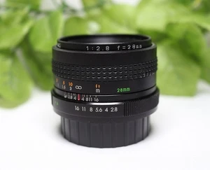 ⭐Lente SMC Pentax 28 mm f/2,8 Prime - Montaje PK - Imagen 1 de 4