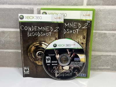Condemned 2 Bloodshot - Xbox 360 - Complete CIB - TESTED - Image 1 of 4