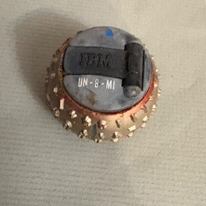 IBM Selectric Typeball UN-8 MI 96 Char Font Element Golfball - Picture 1 of 1