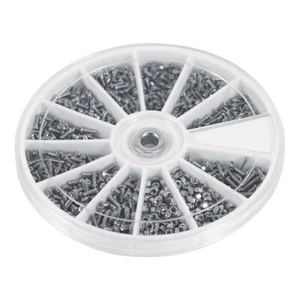 600pcs 12 Kinds Of Small Screws Bolt Nuts Assortment Kit Stainless Steel For - Picture 1 of 8