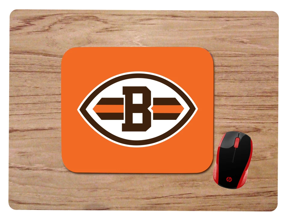CLEVELAND BROWNS DESIGN MOUSEPAD MOUSE PAD HOME OFFICE GIFT NFL  - Image 1 of 1