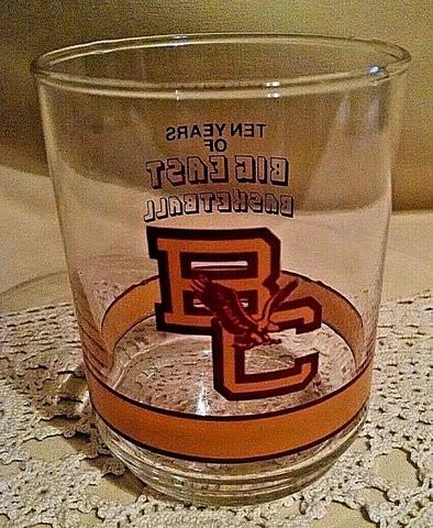 BOSTON COLLEGE GLASS HIGH LOW BALL TEN YEARS BIG EAST BASKETBALL GETTY PROMO Cover