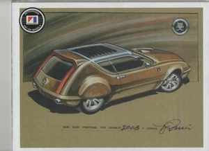 AMC Gremlin 2008 rear view- Fine Art Print - by AMC Designer Vince Geraci - Picture 1 of 1