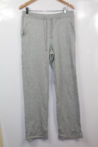 Bonds Women's Grey with Pink Logo Band Trackie/Jogger Pants Size 12