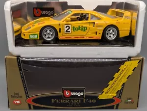 Modellini auto 1:18 Bburago Ferrari F40 1987 edizione limitata 250 pezzi Gold Collection confezione originale - Foto 1 di 12