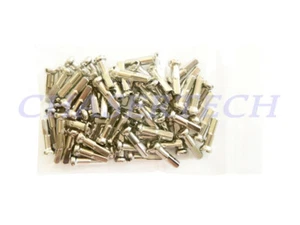 MTB Road BMX Bike 7075 Alloy Spoke Nipples 2.0mm 14G 5/8" 72 Pcs Silver - Picture 1 of 1