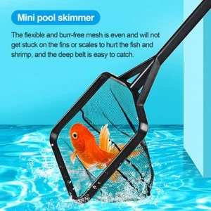 Pool Mini Reinigungsnetz Bergungsnetz Minipool Skimmer Laubfänger Schwimmbad - Bild 1 von 8