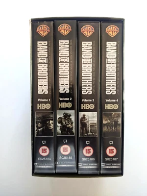 Band Of Brothers 4 Tape Box Set- VHS 2002 - Image 1 of 4