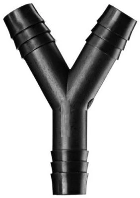 AQUASCAPE #99104 FITTING 1/2" TUBING BARBED WYE FITTING (Y BARBED FITTING)