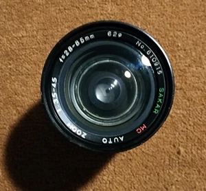 Sakar Mc 85mm Camera Lens auto zoom 1 : 3.5-4.5 - Picture 1 of 4