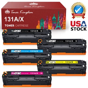 CF210A 131A 131X Juego de tóner para HP LaserJet Pro 200 Color MFP M276nw M251nw Lote - Imagen 1 de 22