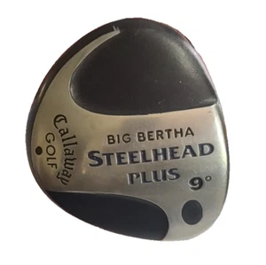 Callaway Big Bertha Steelhead Plus Driver 9° RH w/ Hawk Eye Pro Series 3.1 Shaft - Picture 1 of 4