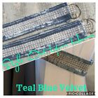❌Curtain Tiebacks x 2 VARIOUS COLOURS Velvet Crystal Diamante Rhinestone❌
