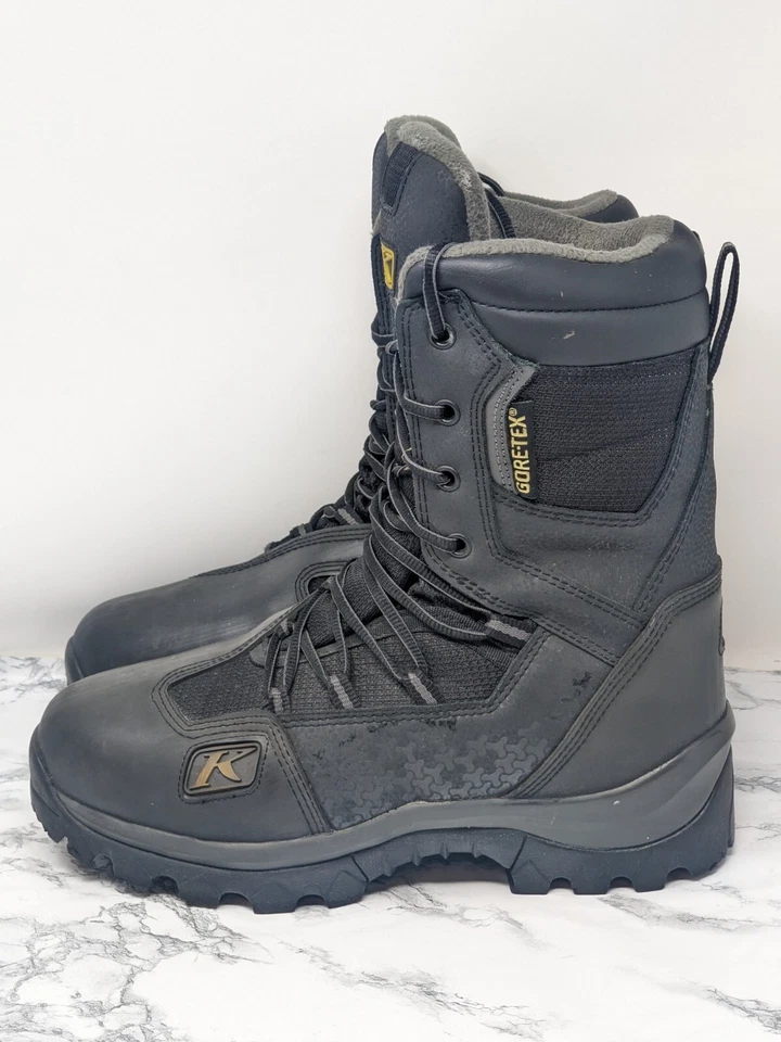 Botas de moto de nieve Klim para hombre 8 Gore-Tex Thinsulate aisladas 3108 adrenalina Foto 1 de 4