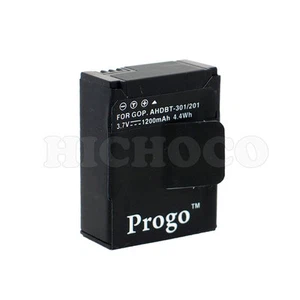 Progo Battery 1200mAh For GoPro HD Hero3 Hero 3 Camera AHDBT-201 AHDBT-301 - Picture 1 of 1