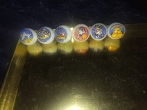Vintage Marbles Lot 6 Shooter NASA Cartoon Moon 1960s Astronaut Satellite Alien  - Picture 1 of 5
