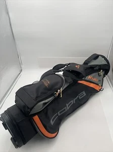 Cobra King Jr 5 Slot Bag OnlyJunior Kids Youth Orange/Black 5 Pouch No Rain Hood - Picture 1 of 17