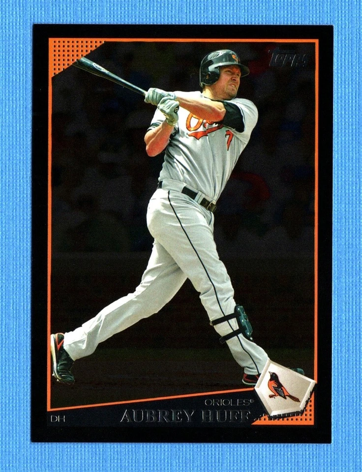2009 Topps Wal-Mart Black Border #45 Aubrey Huff Baltimore Orioles - Image 1 of 1