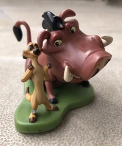 Timon And Pumbaa The Lion King Disney Store Figure 2" Cake Topper Collectible - Picture 1 of 4