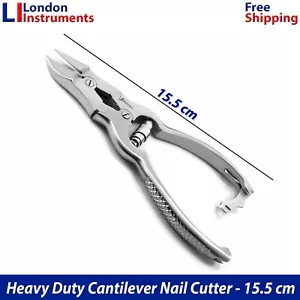 Cantilever Nail Clipper Nipper Cutter Big Nails Chiropody Podiatry Instruments - Picture 1 of 6