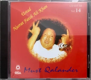 Mast Qalander Vol 14 By Ustad Nusrat Fateh Ali Khan - Qawwali CD - Imagen 1 de 2