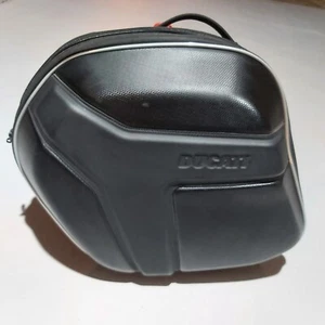 GENUINE DUCATI MONSTER 821 2015 -17 DUCATI LEFT SEMI RIGID PANNIER WITH 1 KEY - Picture 1 of 15