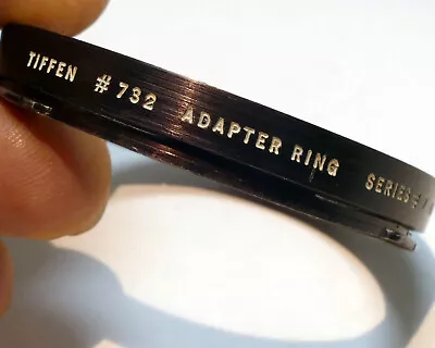 Tiffen # 732 Adapter ring B50 to 54mm Series 7 VII metal for filter Hasselblad - Image 1 of 4
