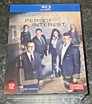 Person of Interest Seasons 1-5 Complete TV Series Blu-Ray BoxSet New and Sealed+ - Image 1 of 4