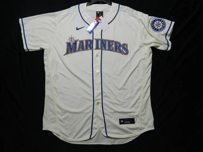 Auténtica camiseta Seattle Mariners Elite Flex Base Crema Alterna 44 Reg. $332 Foto 1 de 4