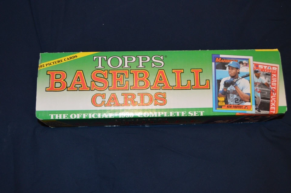 1990 Topps Baseball Official Complete Set, Unsealed, Tape intact, Box 792 Cards - Image 1 of 4
