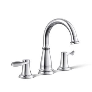 Kohler 27380-4-CP BELLERA® Widespread Bathroom Sink Faucet, 1.2 GPM, - Picture 1 of 7