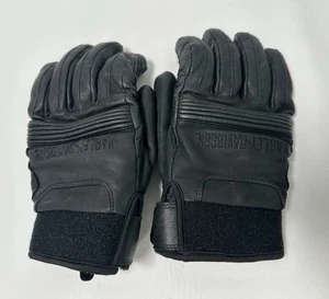 Harley-Davidson Men's Waterproof Cyrus Insulated Gloves Black Size Medium - Picture 1 of 9