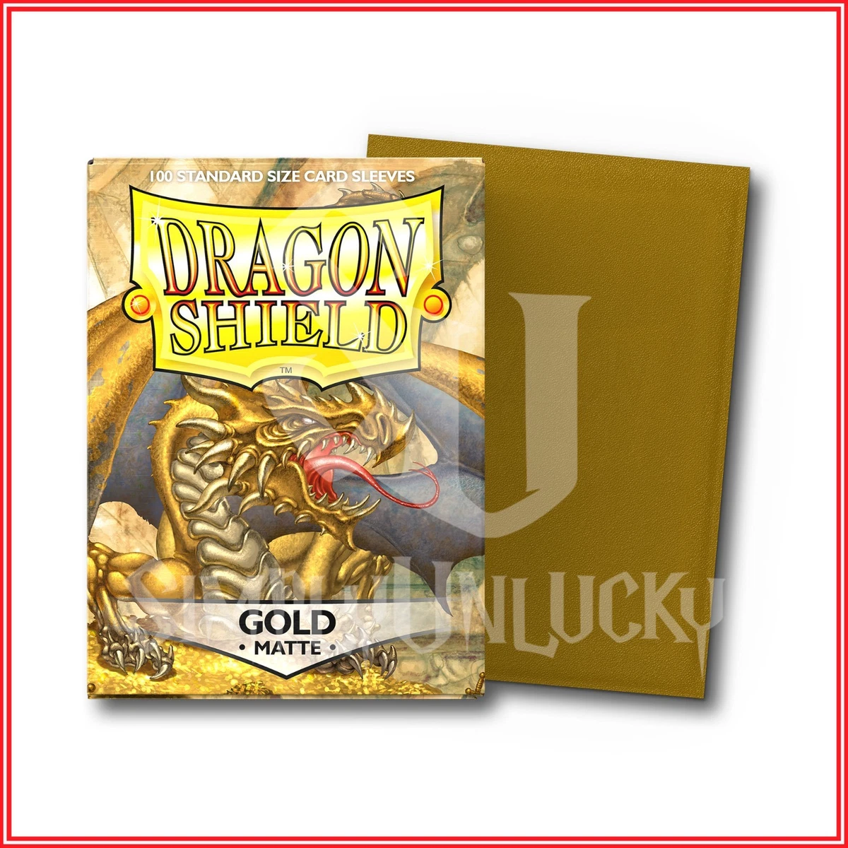 Dragon Shield Gold Collectible Card Game Card Sleeves for sale | eBay